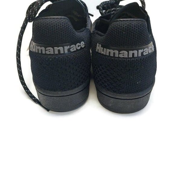 Adidas Originals Mens Sz 5 PW Pharrell Williams Superstar Sneakers Black GX2482 - Picture 6 of 8
